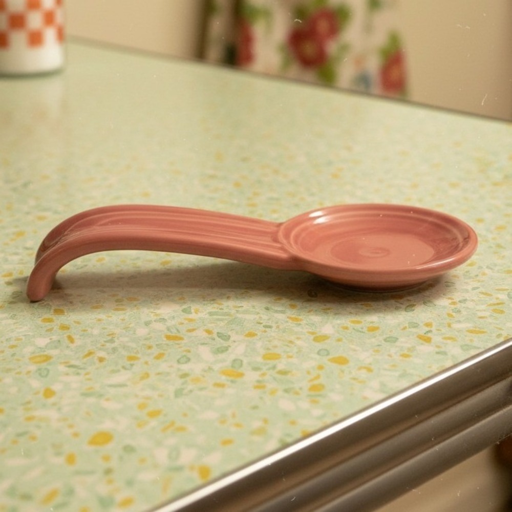FIESTAWARE Fiesta Ware Spoon Rest Pink Homer Laughlin Co HLC USA